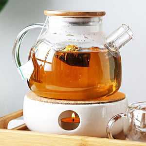 Ceramic Teapot Holder Base Warmer