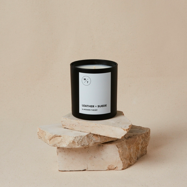 Leather + Suede Candle