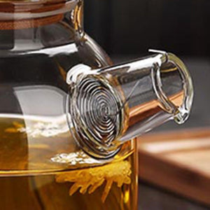 Borosilicate Glass Teapot 1.8 or 1 Liter
